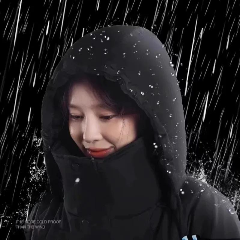 -40도 보온 일체형 겨울 보드복 스키복 플리스안감 슈트 - 상세 이미지 4