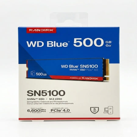 Western Digital WD Blue <b>SN5100</b> M.2 NVMe 500GB (병행수입)