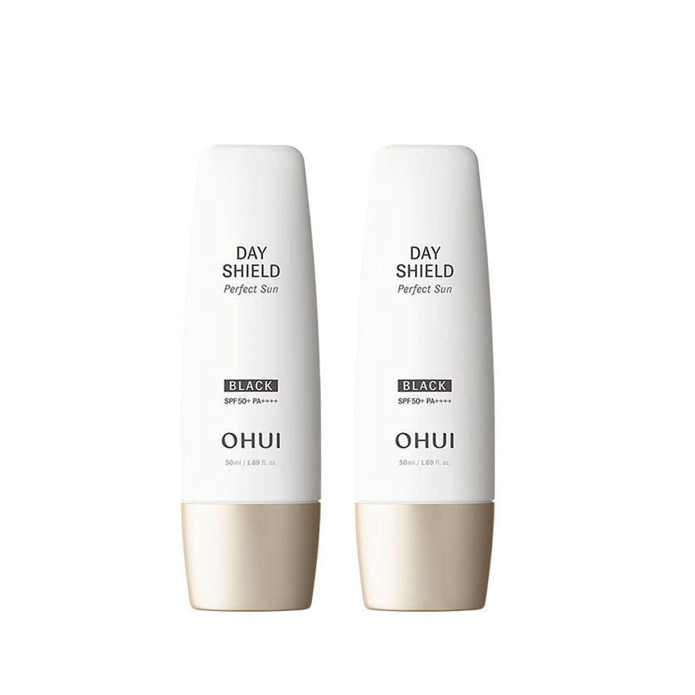 오휘 데이쉴드 퍼펙트 선 블랙 50ml, 2개 - 상품 이미지