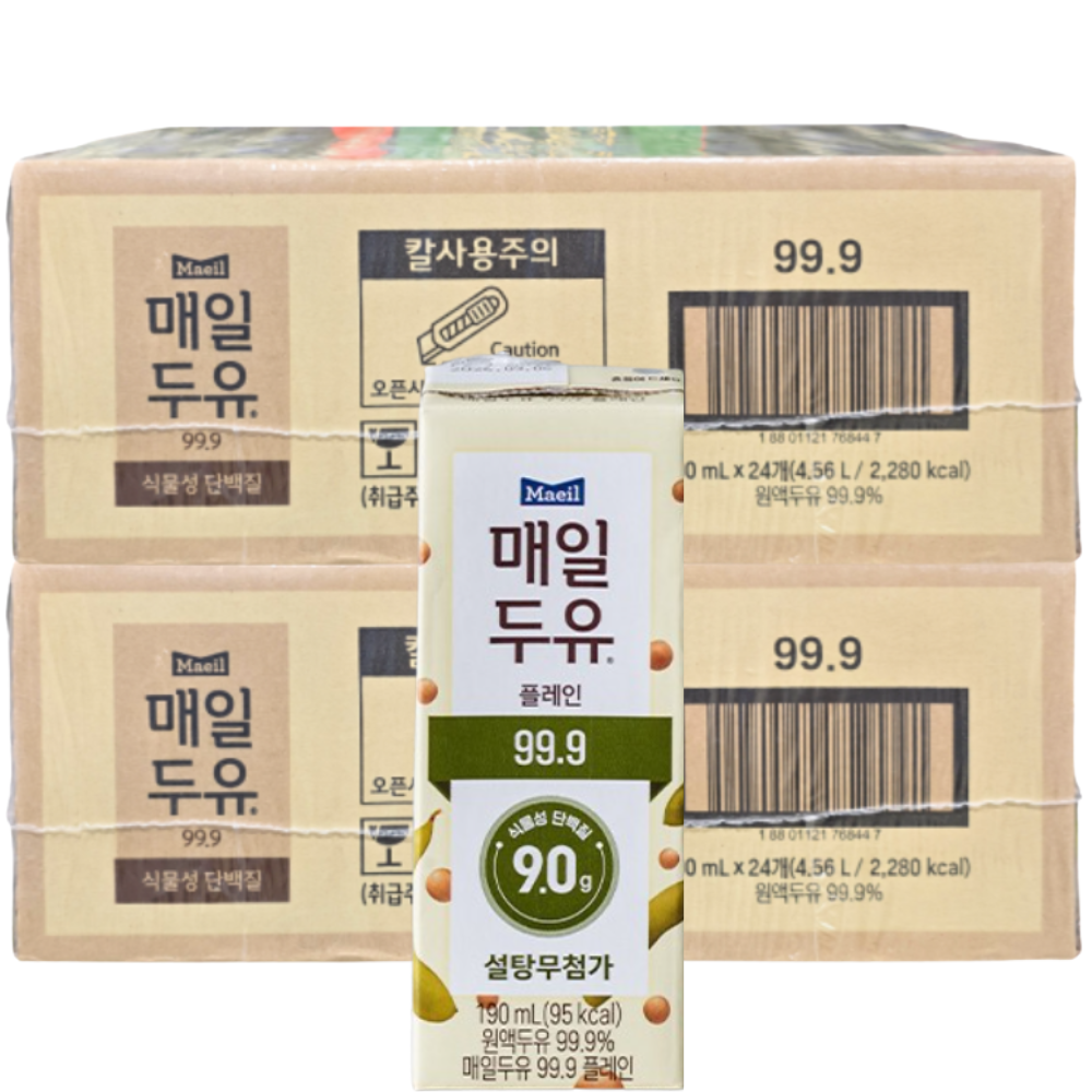 매일두유 99.9 190ml x48팩 - 상품 이미지