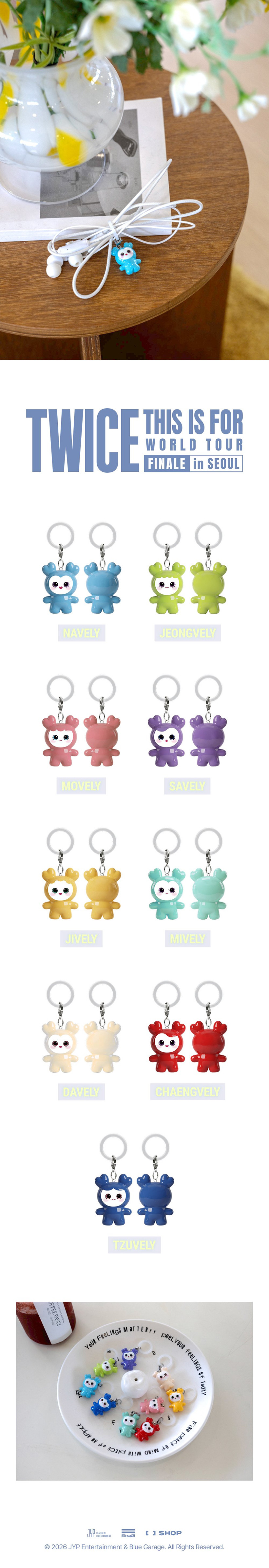 TWICE Lovely Secret Mini Charm