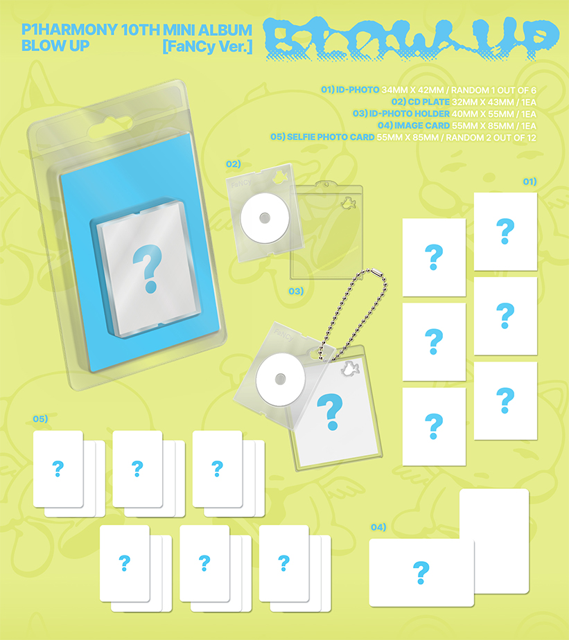 P1Harmony FaNCy Keyring — P1Harmony