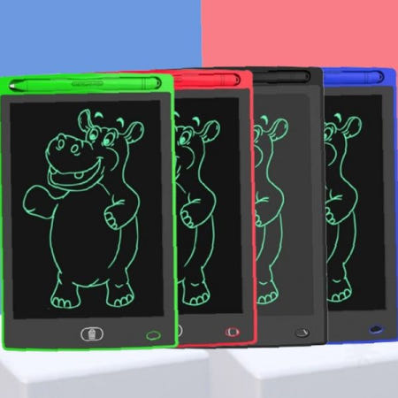 daisseoing LCD 메모 패드 그림 보드 8.5인치 컬러 화면 필기 드로잉 사무실용