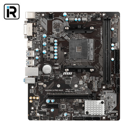 [중고]A320M-A PRO MAX MSI AMD A320 메인보드 소켓 AM4