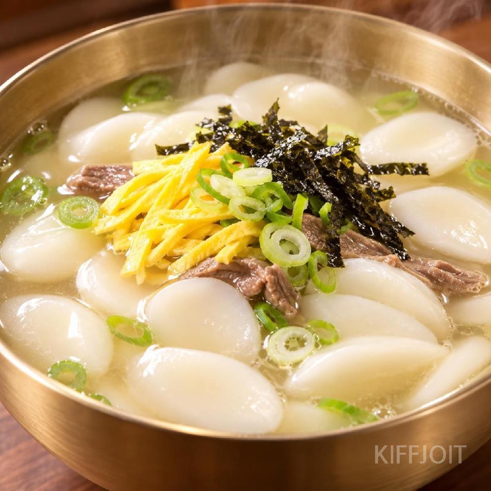 KIFFJOIT 떡국떡 불리는 비법 재료 + (떡국떡 증정) - 상품 이미지