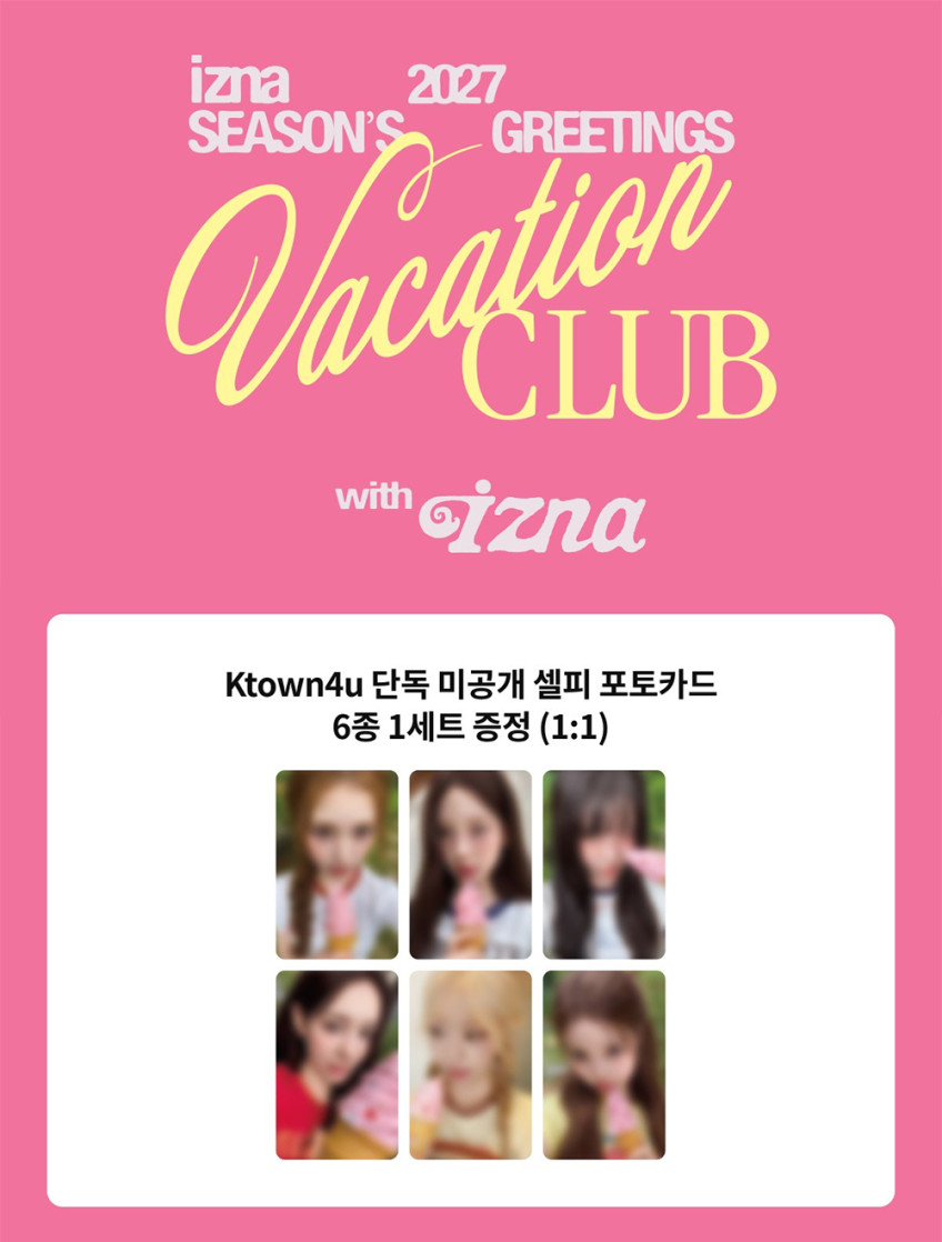VACATION CLUB with izna 2027 Season's Greetings