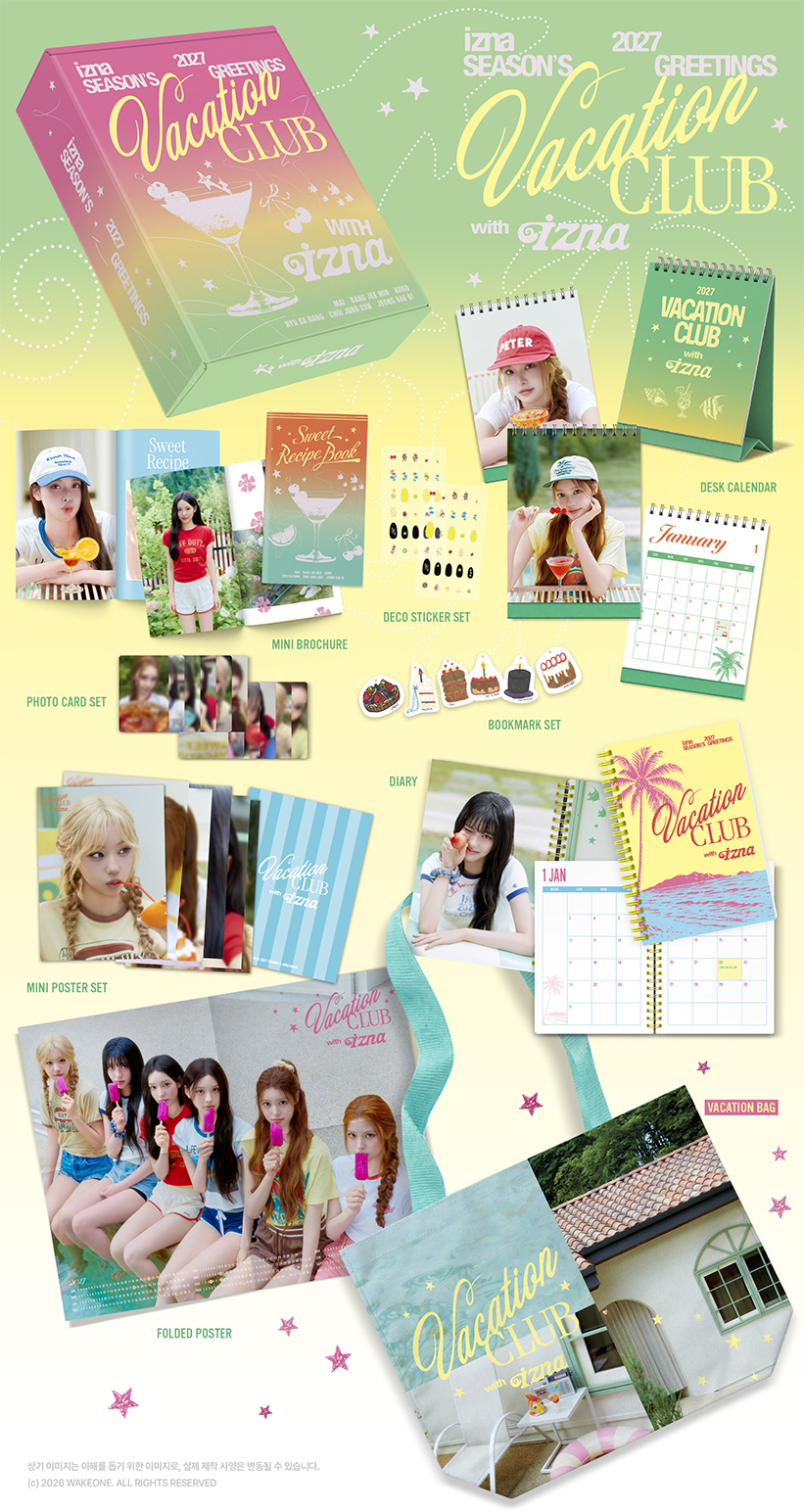 VACATION CLUB with izna 2027 Season's Greetings