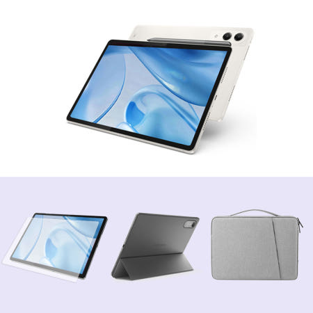 [Lenovo Certified] 레노버 Yoga Tab 11.1 Gen 2 8G 256GB Seashell 본품(+전용펜) + 필름 + 정품폴리오케이스 + 파우치  재고보유