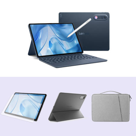 레노버 Yoga Tab 11.1 Gen 2 12G 256GB Cosmic Blue 본품(+전용펜) + 필름 + 정품폴리오케이스 + 파우치  재고보유