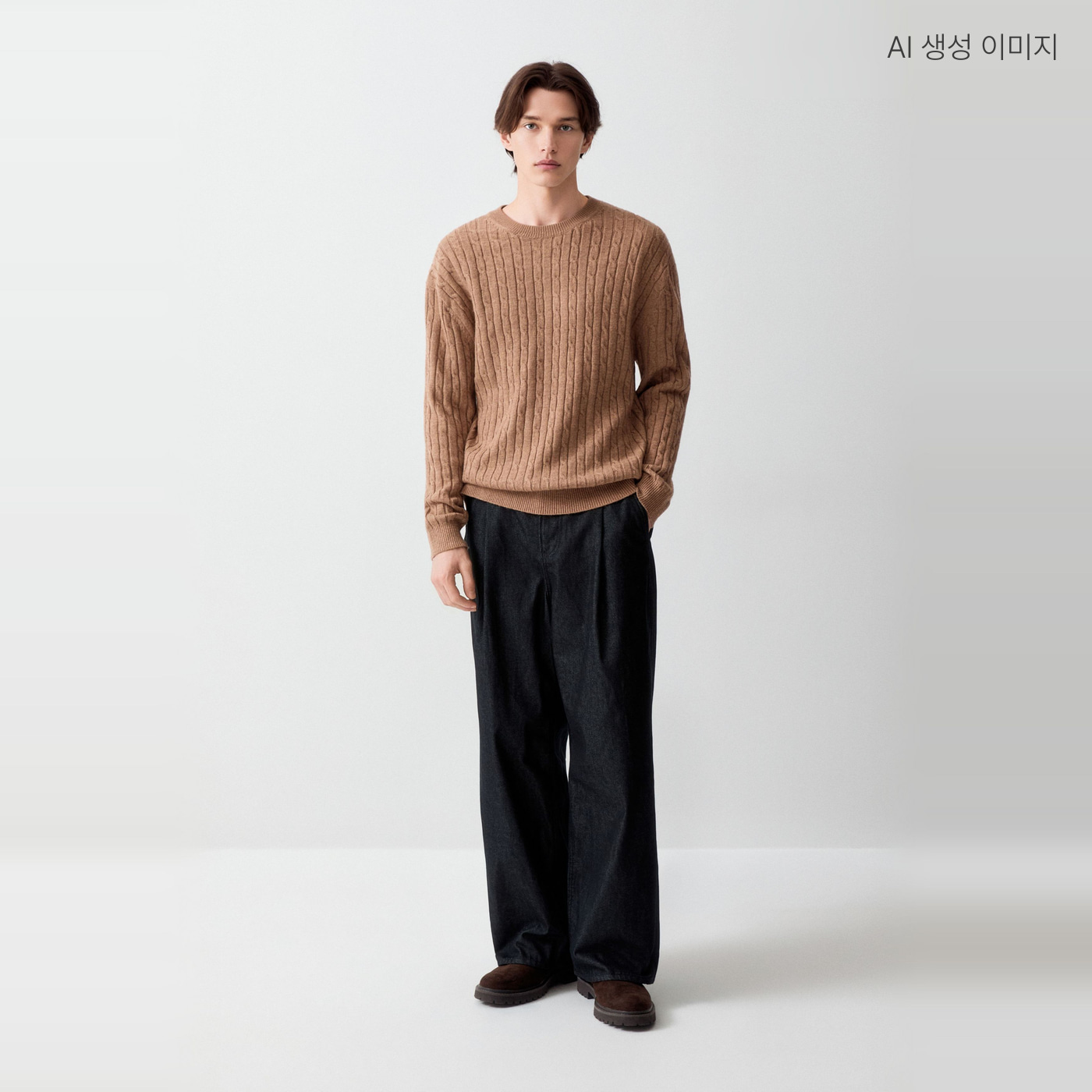 스파오 턱 와이드 진 SPTJG49C52 - 메인 이미지