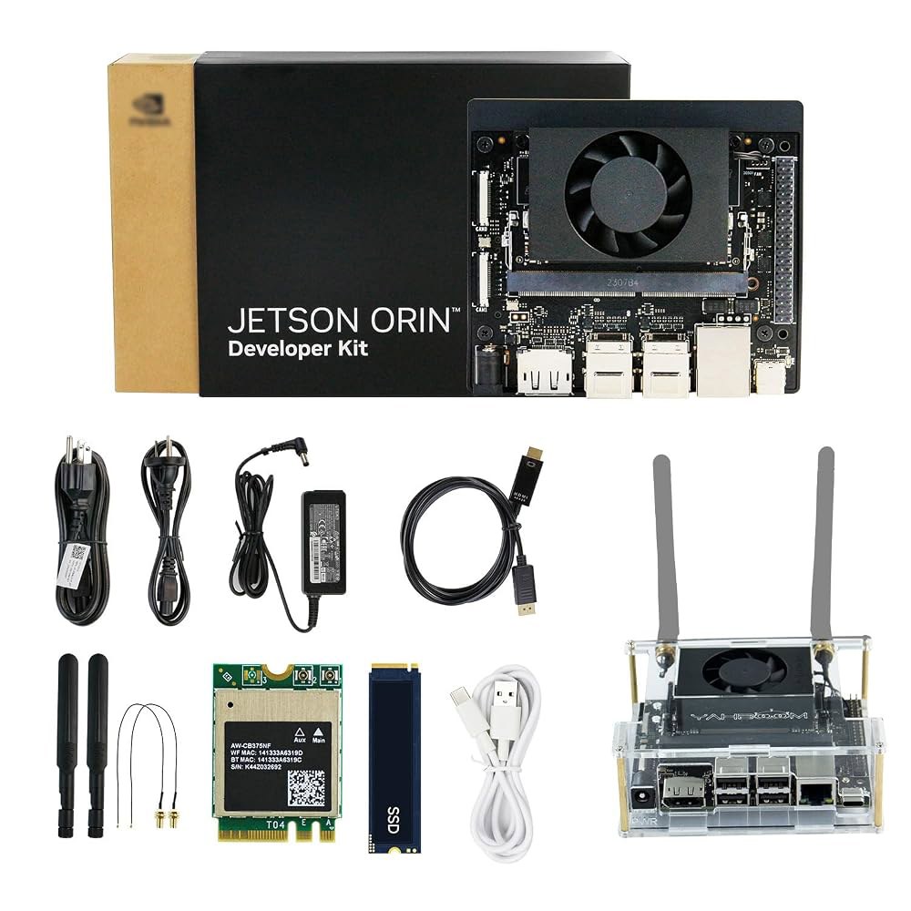 제트슨 오린 나노 슈퍼 개발보드 8GB 67TOPS AI 엣지 개발키트 기본형 Without SSD Kit - 상품 이미지