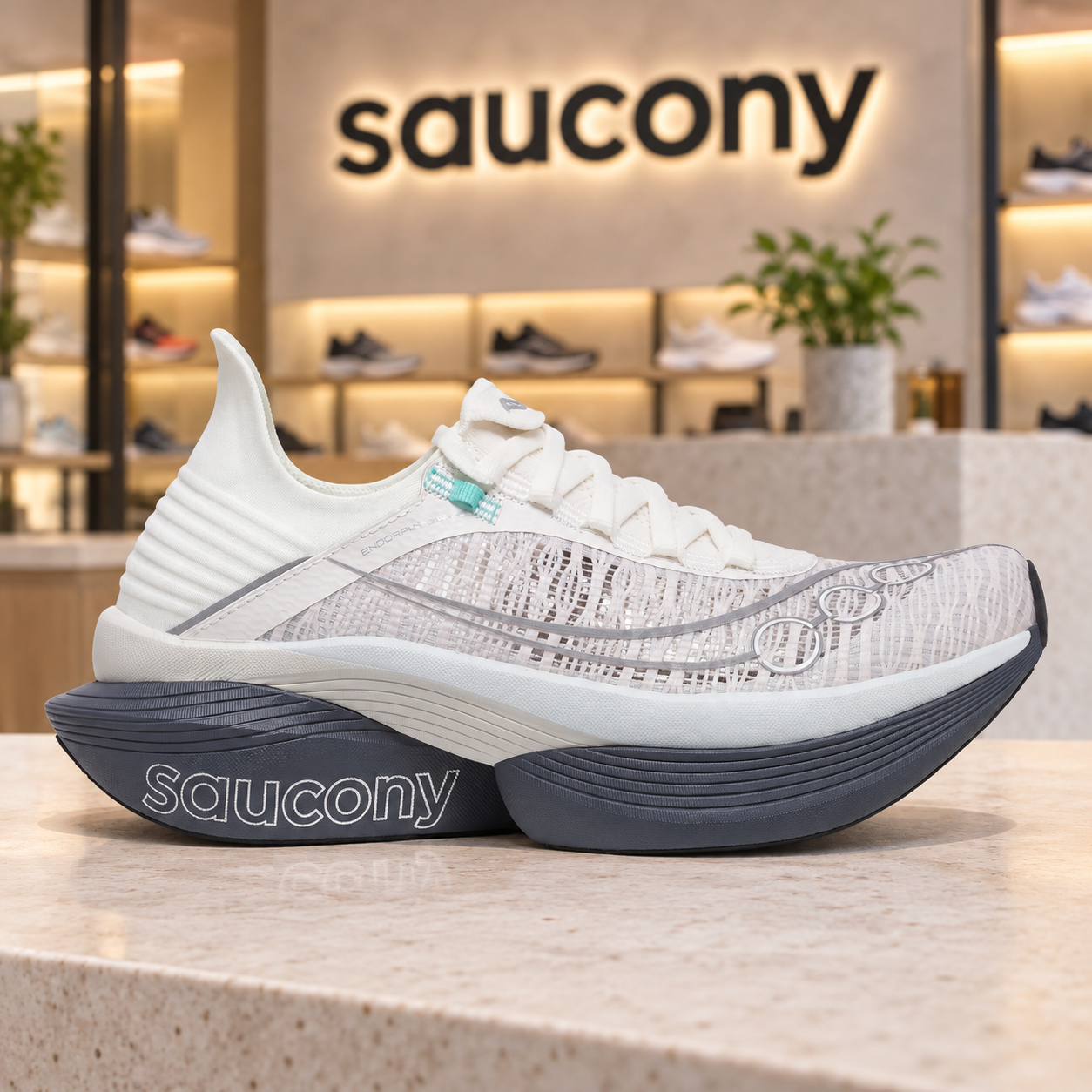 써코니 엔돌핀 엘리트 2 남녀공용 카본 러닝화 포그 신더 S30994-502