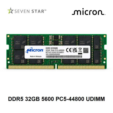 마이크론 노트북 메모리 DDR5 32GB 5600 PC5 44800 SODIMM