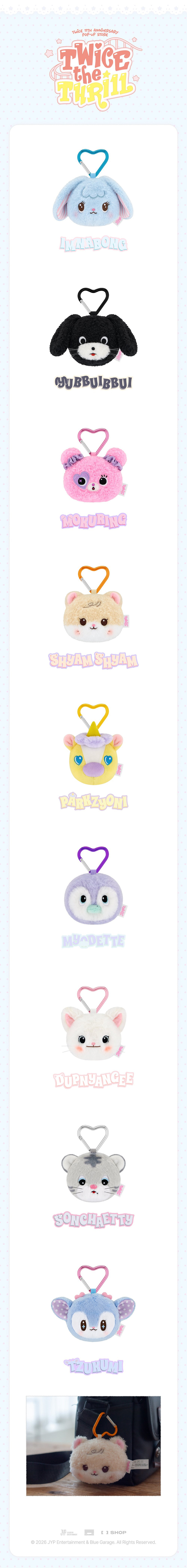 TDOONGZ Face Keyring — TWICE