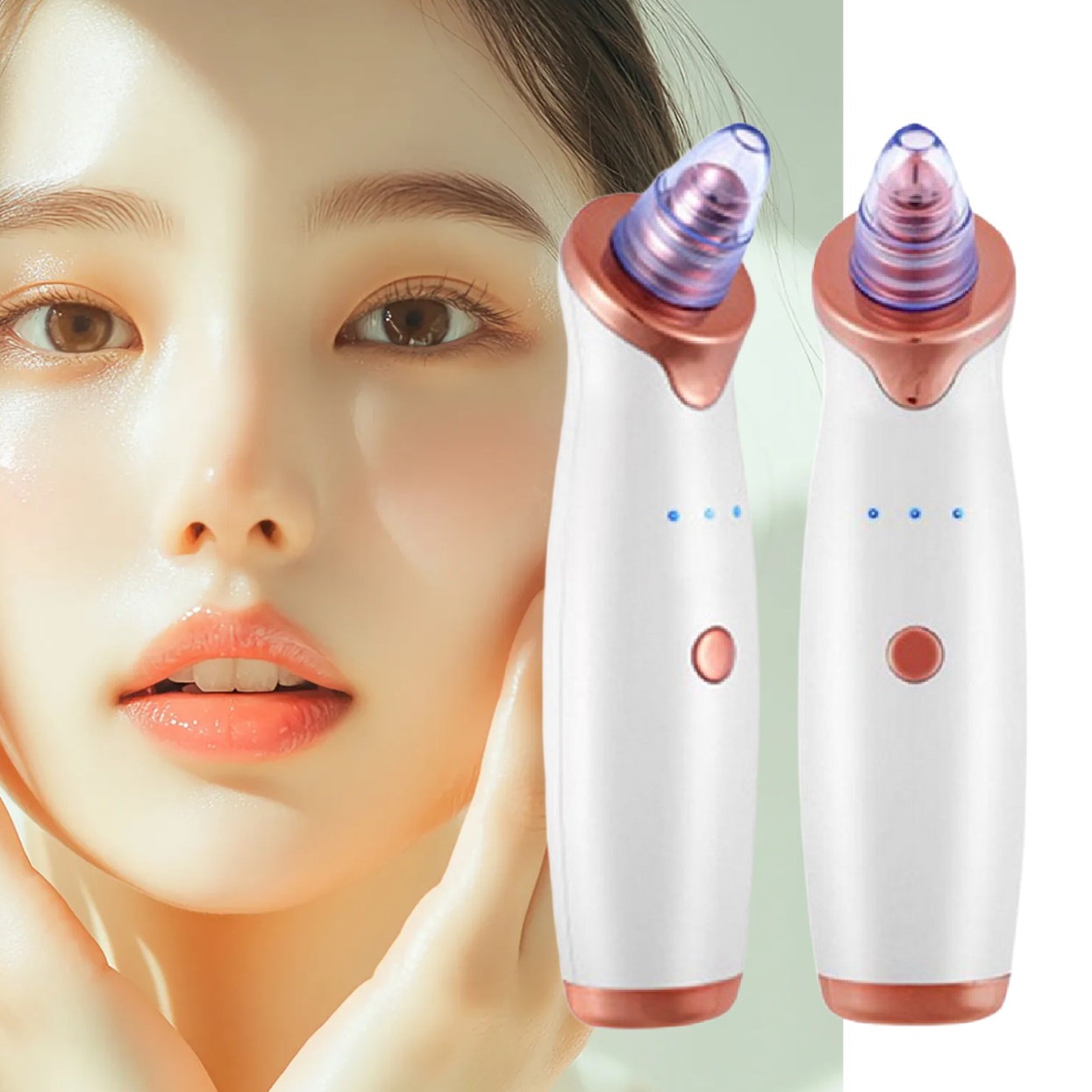 얼굴 피지 제거 전동 피지흡입기 압출기 제거기 - 상품 이미지